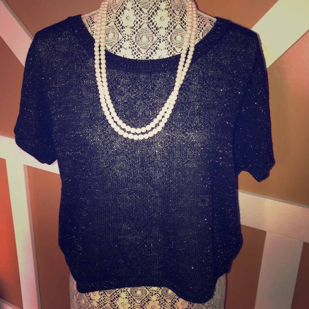 Express Crop Top Knit Sweater